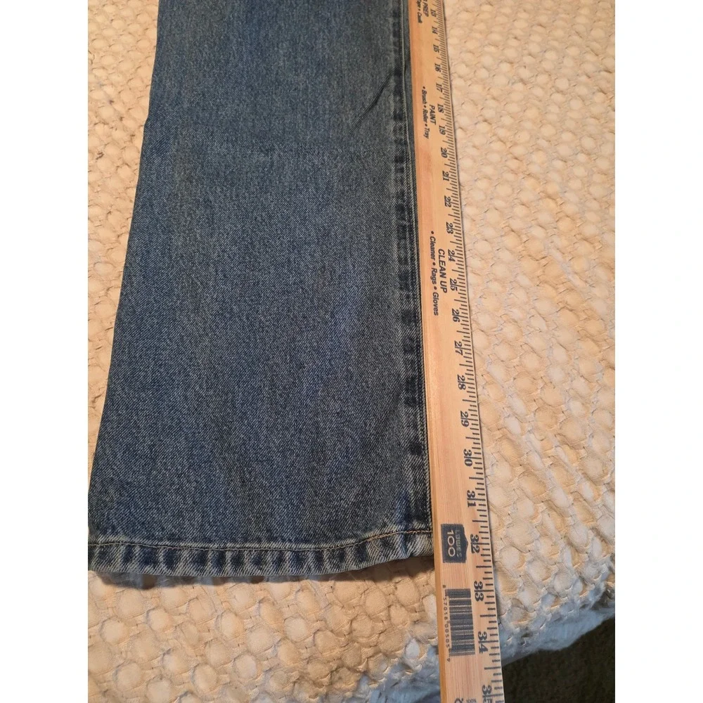 Perry Ellis Jeans Men's 36x32 Blue Excellent Straight‎ Leg Denim